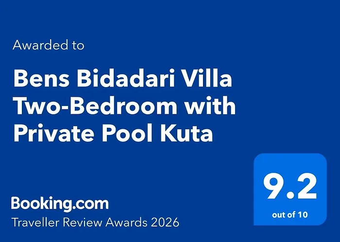 Bens Bidadari Two-bedroom With Private Pool Kuta Villa *